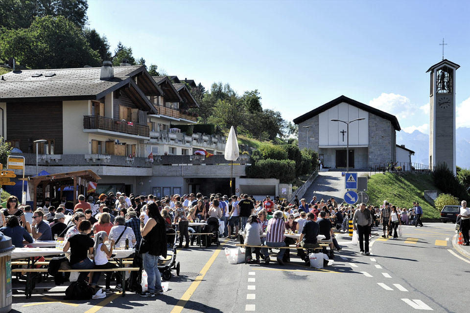 L'ambiance de Racl'Agettes &agrave; la Vernaz